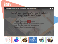 Tablet Screenshot of crossshade.com